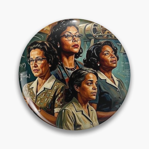 Item preview, Hidden Figures Retro NASA Space Race Mathematics Tribute Art Movie Poster designed and sold by Art's Diner.