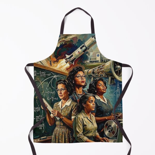 Item preview, Hidden Figures Retro NASA Space Race Mathematics Tribute Art Movie Poster designed and sold by Art's Diner.