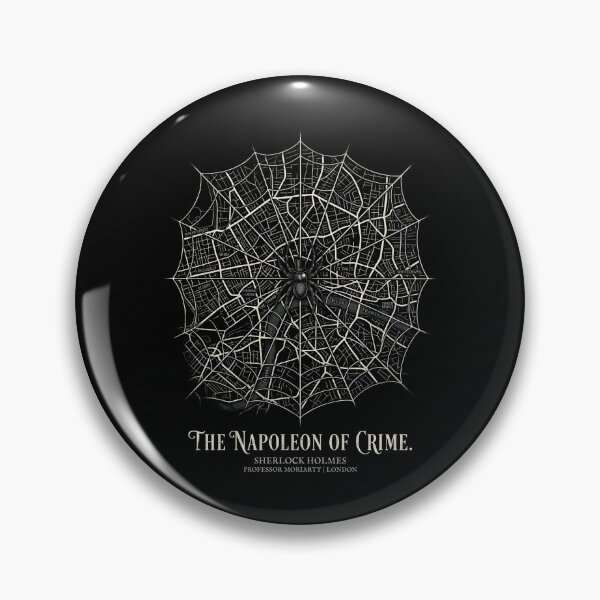Item preview, The Napoleon of Crime Sherlock Holmes Professor Moriarty London Map Design designed and sold by Fenay Designs.