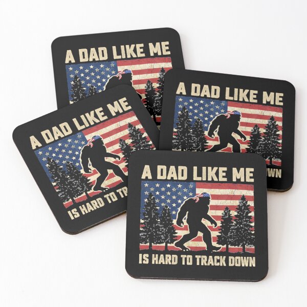 Item preview, A Dad Like Me is Hard to Find - Funny Bigfoot Father's Day designed and sold by PixelMarrero.