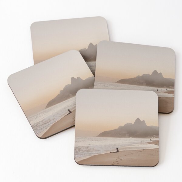 Item preview, Golden Hour at Ipanema - Grainy Digital Photo designed and sold by anafrancisconi.