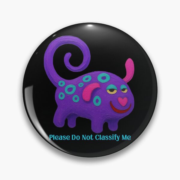 Item preview, Please Do Not Classify Me - Cute Quirky Fantasy Creature designed and sold by PatykArt.