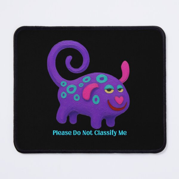 Item preview, Please Do Not Classify Me - Cute Quirky Fantasy Creature designed and sold by PatykArt.