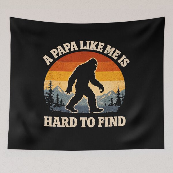 Item preview, A Dad Like Me is Hard to Find - Funny Bigfoot Father's Day designed and sold by PixelMarrero.