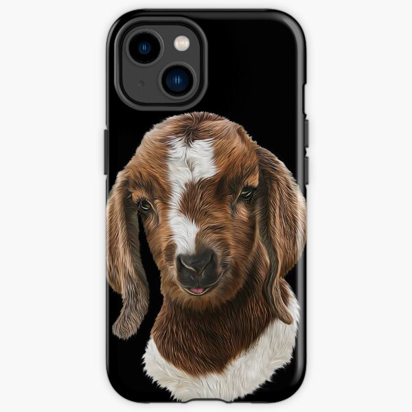 Portrait of a Goat - Boer Goat Baby Nicklaus iPhone Tough Case