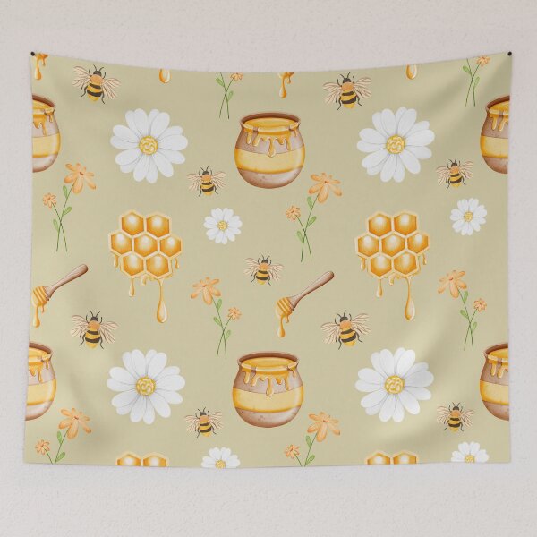Item preview, Honey Bees designed and sold by AESTHETISCAPES.