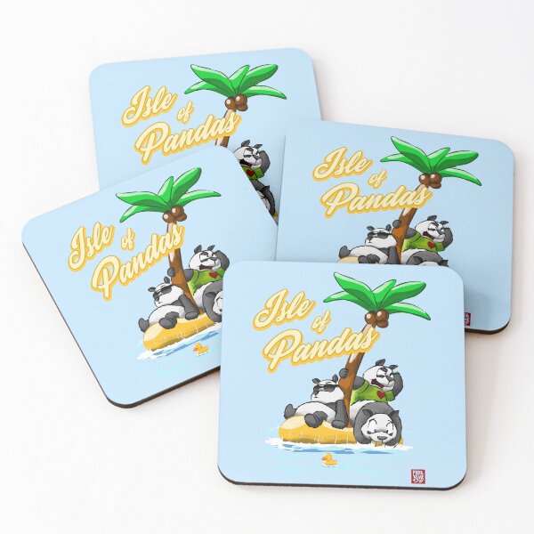 Item preview, Isle of Pandas – Funny Panda Beach Design designed and sold by Bram Tanamal.