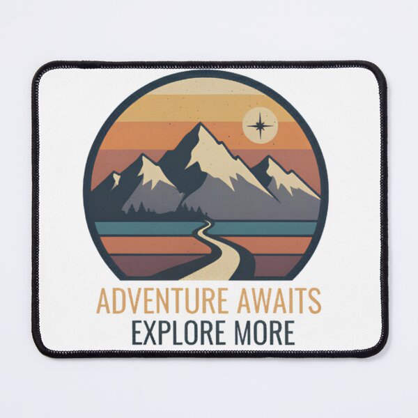 Item preview, T-shirt "ADVENTURE AWAITS EXPLORE MORE" designed and sold by PT PROJECT.