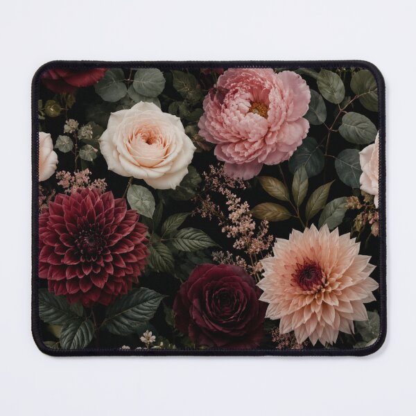 Item preview, Black Floral Phone Case | Luxury Dark Botanical Roses Peonies Elegant Design designed and sold by Nara8.