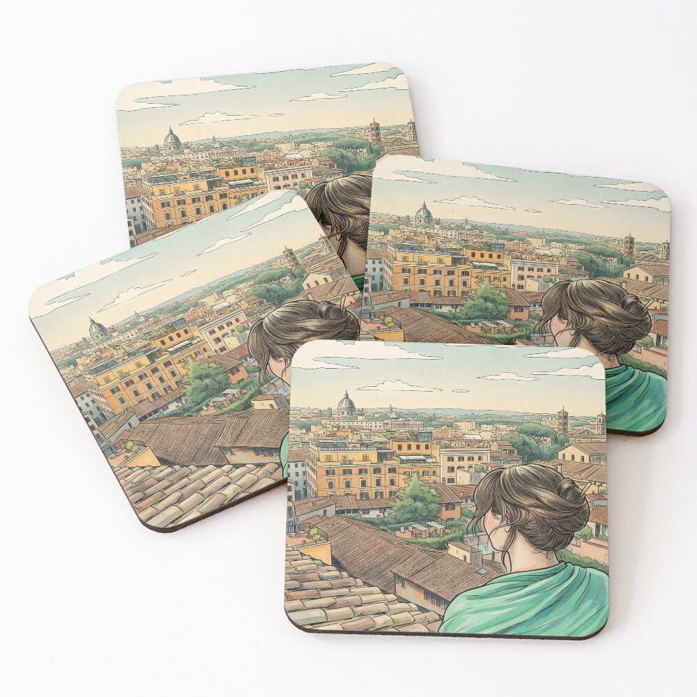 Item preview, Coasters (Set of 4) designed and sold by Megghy-Style.