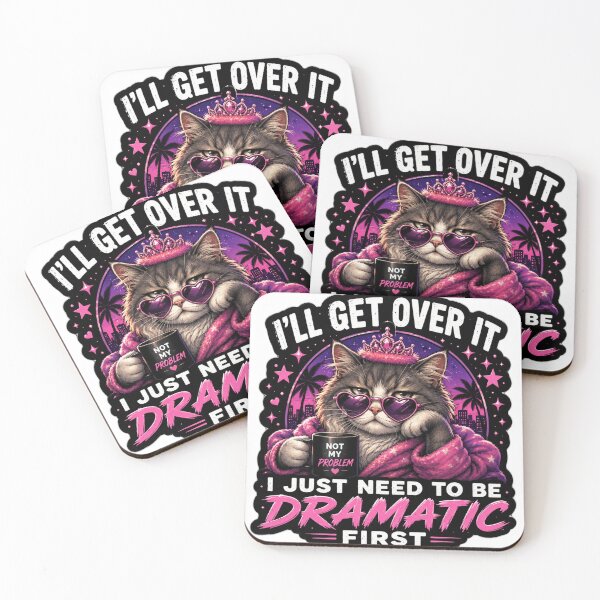 Item preview, I Just Need To Be Dramatic Lazy Cat designed and sold by PatternFly.