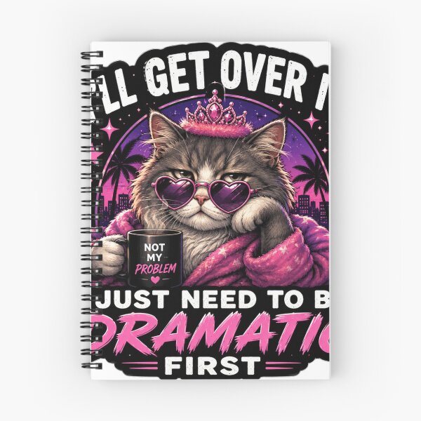 Item preview, I Just Need To Be Dramatic Lazy Cat designed and sold by PatternFly.