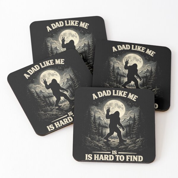 Item preview, A Dad Like Me is Hard to Find - Funny Bigfoot Father's Day designed and sold by PixelMarrero.