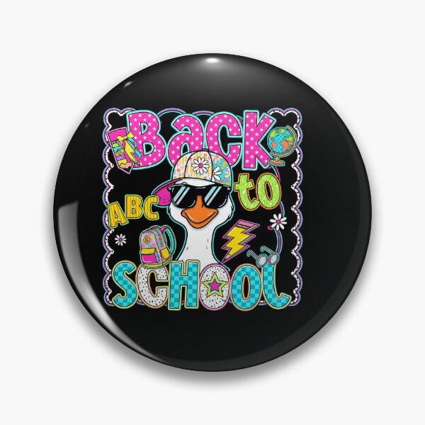 Item preview, Retro Neon Back To School Goose Kids Teacher designed and sold by KroghDs.