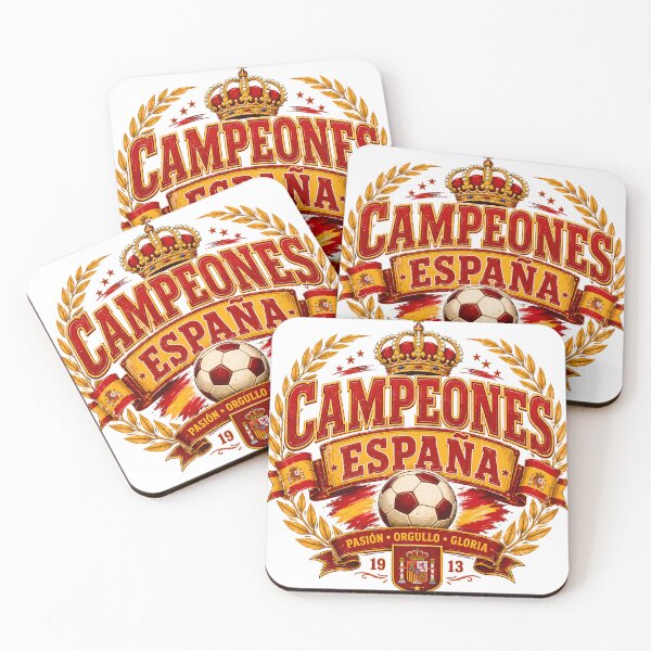 Item preview, campeones, espana, campeones de España, fútbol España, camisetas España designed and sold by TrueArtVibes.