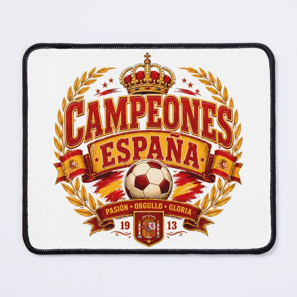 Item preview, campeones, espana, campeones de España, fútbol España, camisetas España designed and sold by TrueArtVibes.