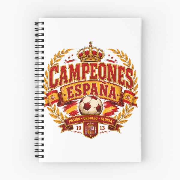 Artikelvorschau, campeones, espana, campeones de España, fútbol España, camisetas España entworfen und verkauft von TrueArtVibes.