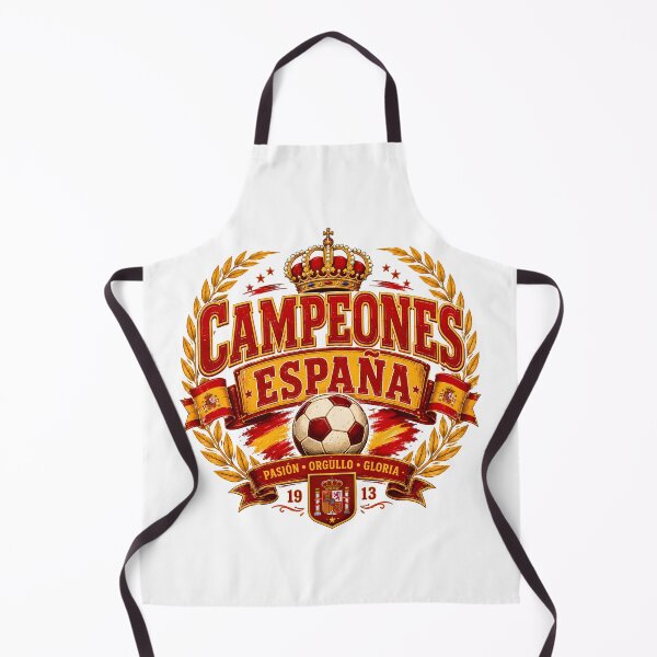 Artikelvorschau, campeones, espana, campeones de España, fútbol España, camisetas España entworfen und verkauft von TrueArtVibes.