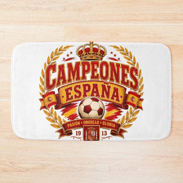Item preview, campeones, espana, campeones de España, fútbol España, camisetas España designed and sold by TrueArtVibes.