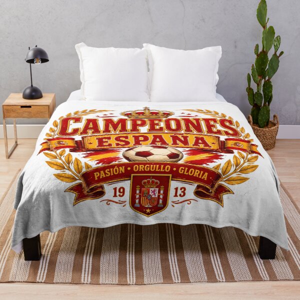 Item preview, campeones, espana, campeones de España, fútbol España, camisetas España designed and sold by TrueArtVibes.