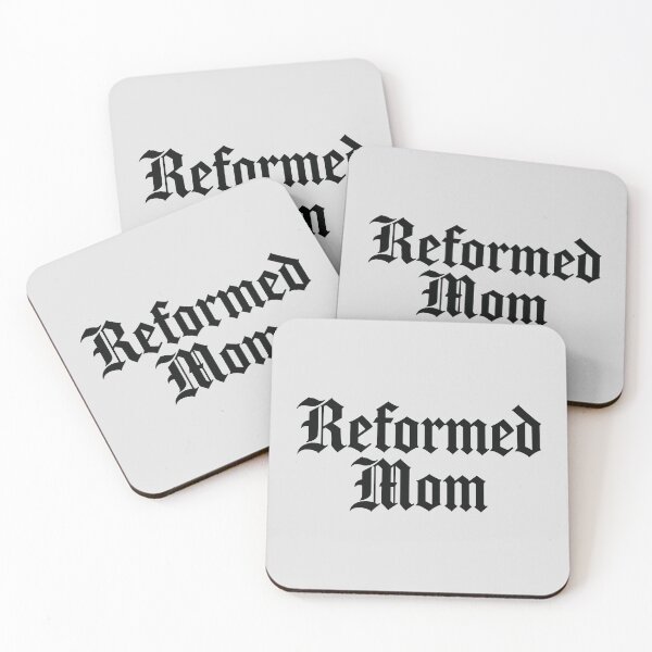 Item preview, Madre reformada | Teología reformada y las cinco solas | Calvinista | Letras negras designed and sold by Glory After Tears.