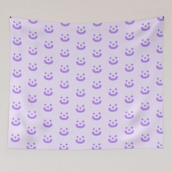 Item preview, Purple Smiling Clown Face designed and sold by clownfirmations.