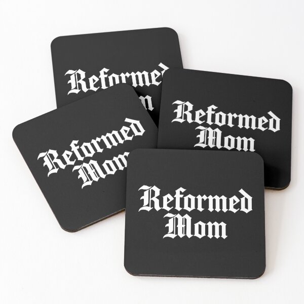 Item preview, Madre reformada | Teología reformada y las cinco solas | Calvinista | Letras blancas designed and sold by Glory After Tears.