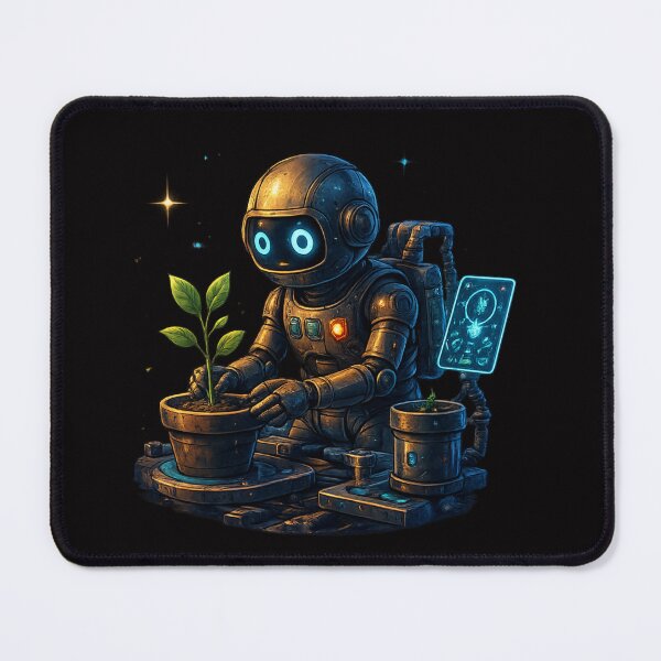 Item preview, Cute Robot Gardener Caring For Nature designed and sold by Houldi.