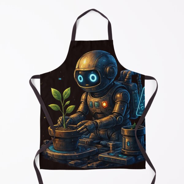 Item preview, Cute Robot Gardener Caring For Nature designed and sold by Houldi.
