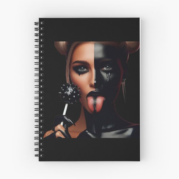 Item preview, Split Face Girl Licking Lollipop designed and sold by Voodoo Store Paranormal Collections.