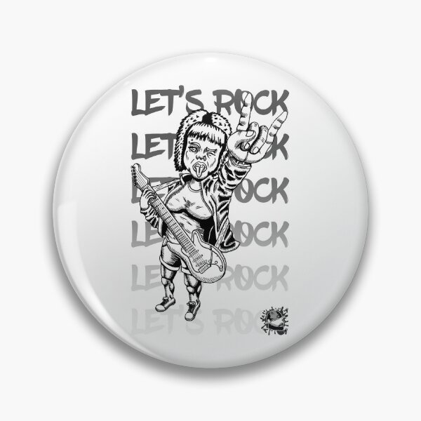 Item preview, Let's Rock Lady Guitarist designed and sold by Colmeia de Ideias.