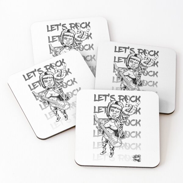 Item preview, Let's Rock Lady Guitarist designed and sold by Colmeia de Ideias.