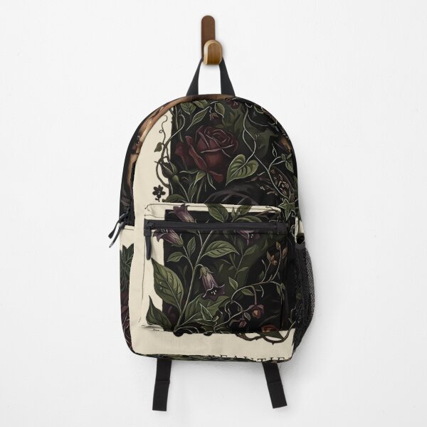 Item preview, Beautifully Haunted Dark Floral Gothic Portrait – Dark Academia Aesthetic Gift designed and sold by Velustro Shop.