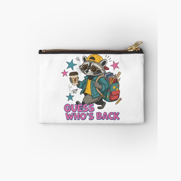 Item preview, Guess Whos Back Raccoon Back to School Boys designed and sold by KroghDs.