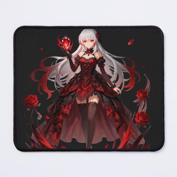 Item preview, Mystical Silver Gothic Anime Girl designed and sold by Revyra Design .