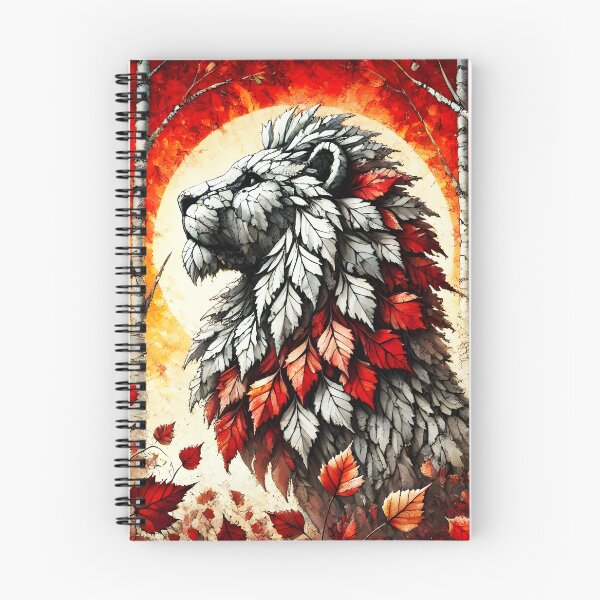 Item preview, Fall Lion, Ai Generated Art designed and sold by ACC .