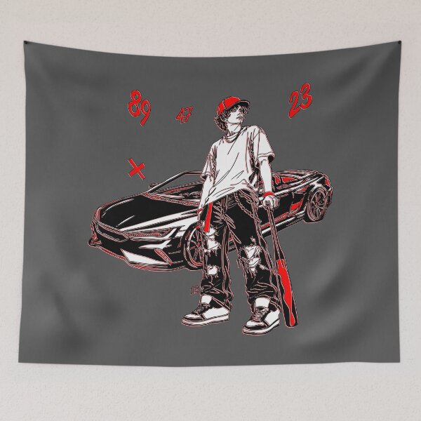 Item preview, Urban Street Rebel with Sports Car – Graffiti Style Graphic designed and sold by 4rpixs.