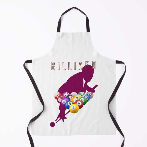 Item preview, Snooker & Pool Lover Billiard Player Silhouette with Pool Balls. designed and sold by LunaPrintCo.