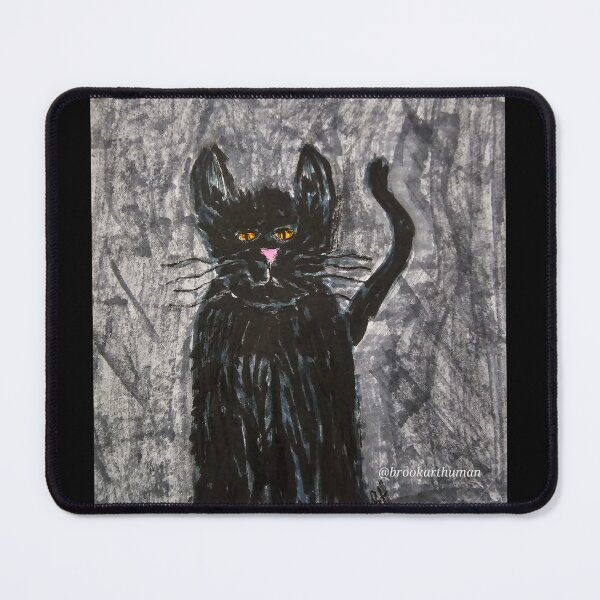 Item preview, Black Cat Doodle  designed and sold by DancingCreek.