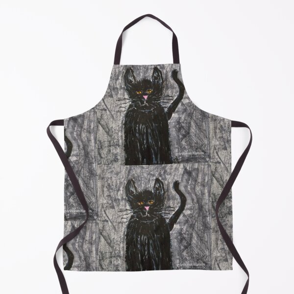 Item preview, Black Cat Doodle designed and sold by DancingCreek.