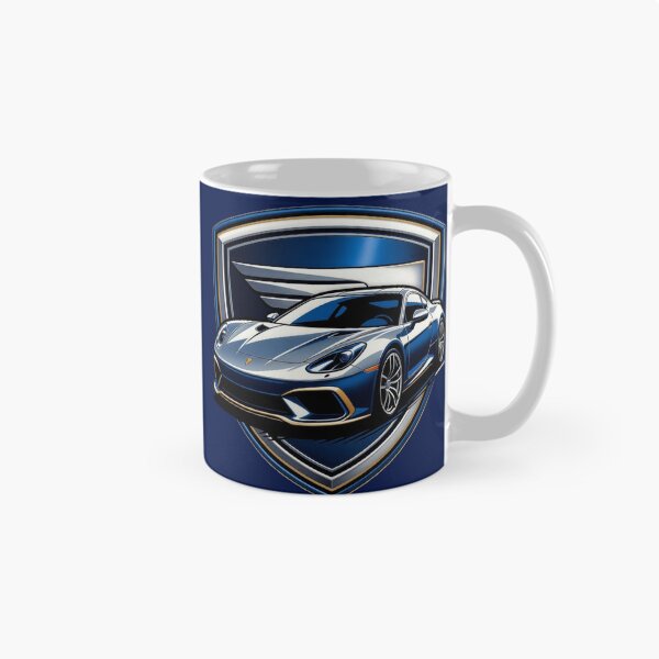 Item preview, Luxury Sports Car Shield Crest Graphic Poster designed and sold by Nexus Space.