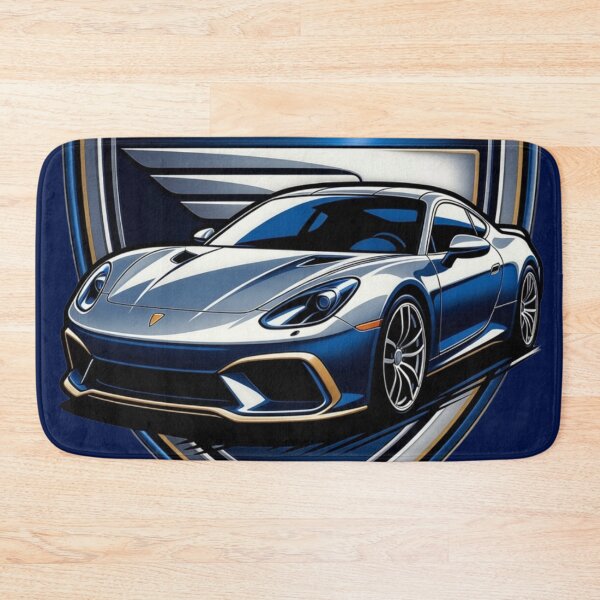 Item preview, Luxury Sports Car Shield Crest Graphic Poster designed and sold by Nexus Space.