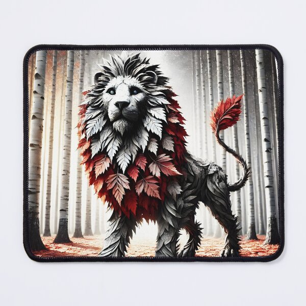 Item preview, Fall Lion, Ai Generated Art designed and sold by ACC .