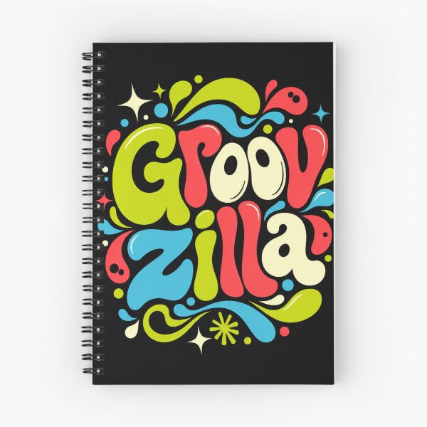 Item preview, Groovzilla – Funky Font Vector, Vibrant Multi-Color Organic designed and sold by Jandedan.
