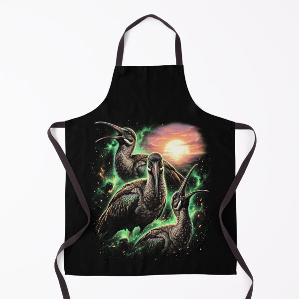 Item preview, Cosmic Hadeda Ibis Birds Green Glow Sunrise Funny designed and sold by d247.