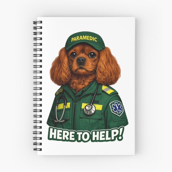 Item preview, Paramedic, Here to help! Ruby Cavalier designed and sold by SpottyRainbow.