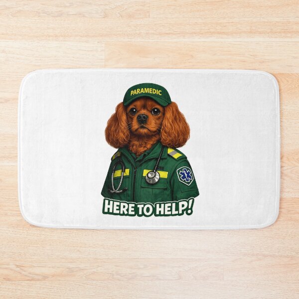 Item preview, Paramedic, Here to help! Ruby Cavalier designed and sold by SpottyRainbow.