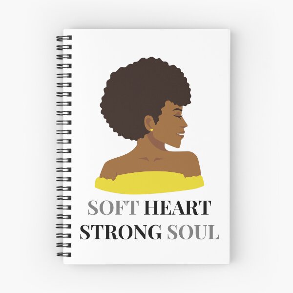 Item preview, Soft Heart Strong Soul | Inspirational Self-Love Quote designed and sold by Miss Lotus Studio.