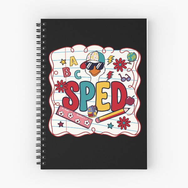 Item preview, Retro SPED Back to School Goose Teacher designed and sold by KroghDs.