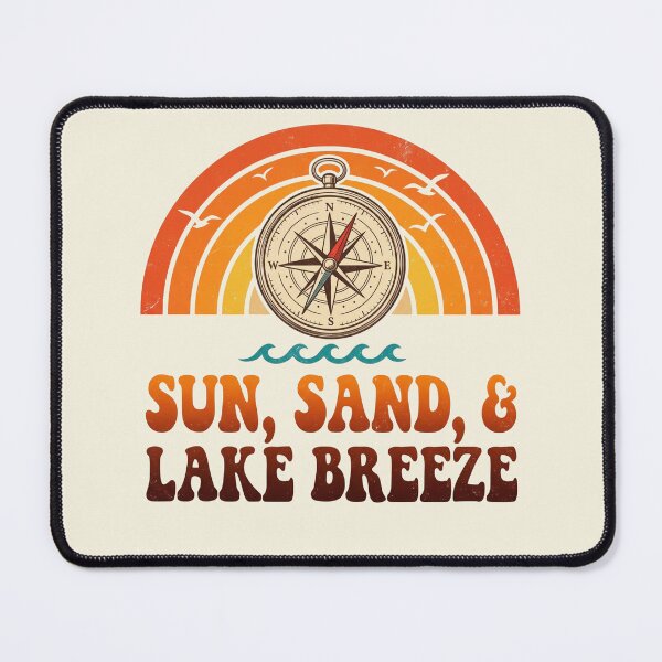Item preview, SUN, SAND, LAKE BREEZE designed and sold by IndieQuill .